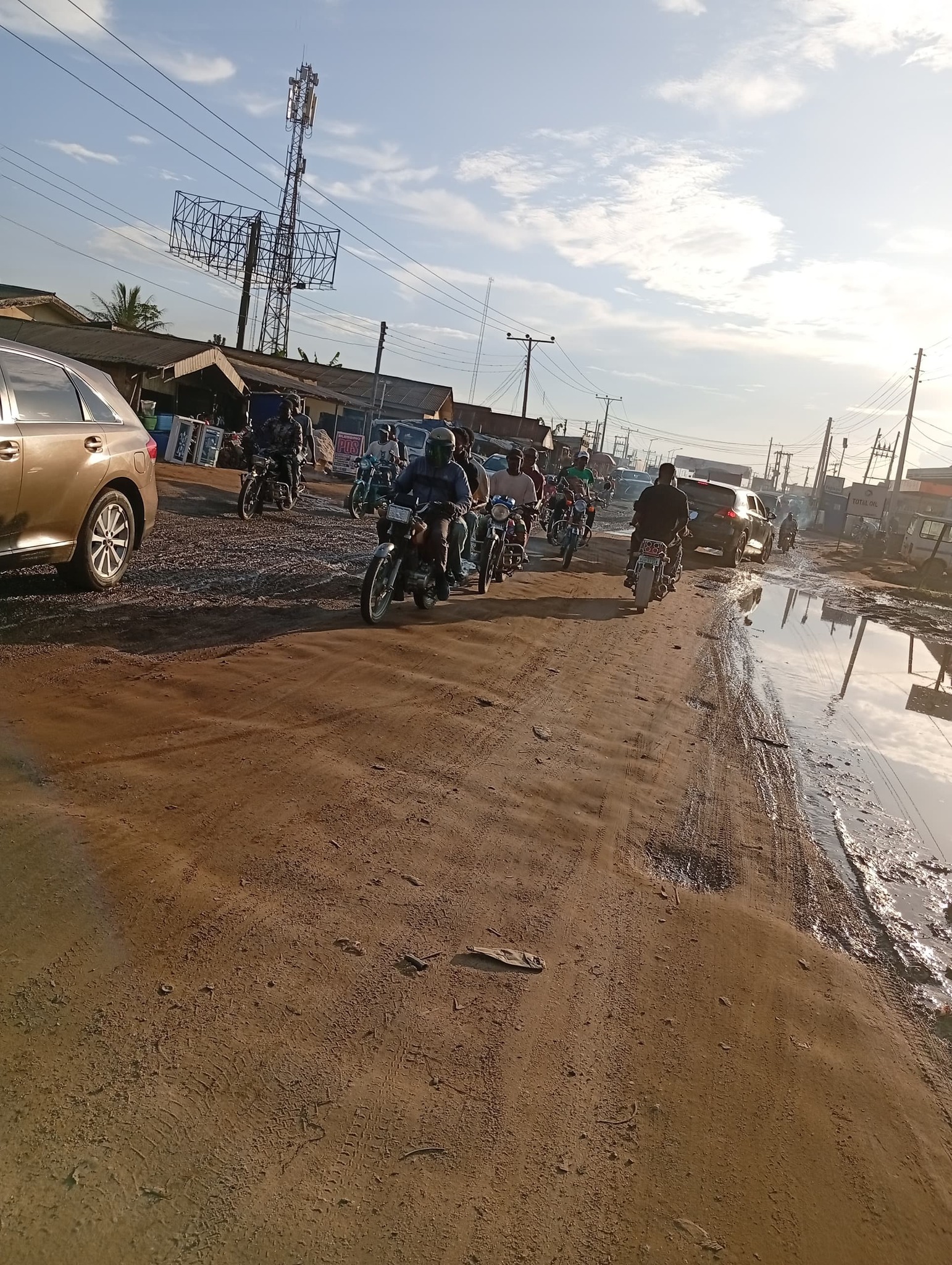 Abraka road condition